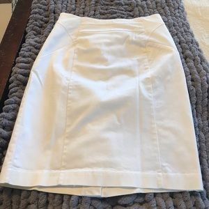 White Pencil Skirt